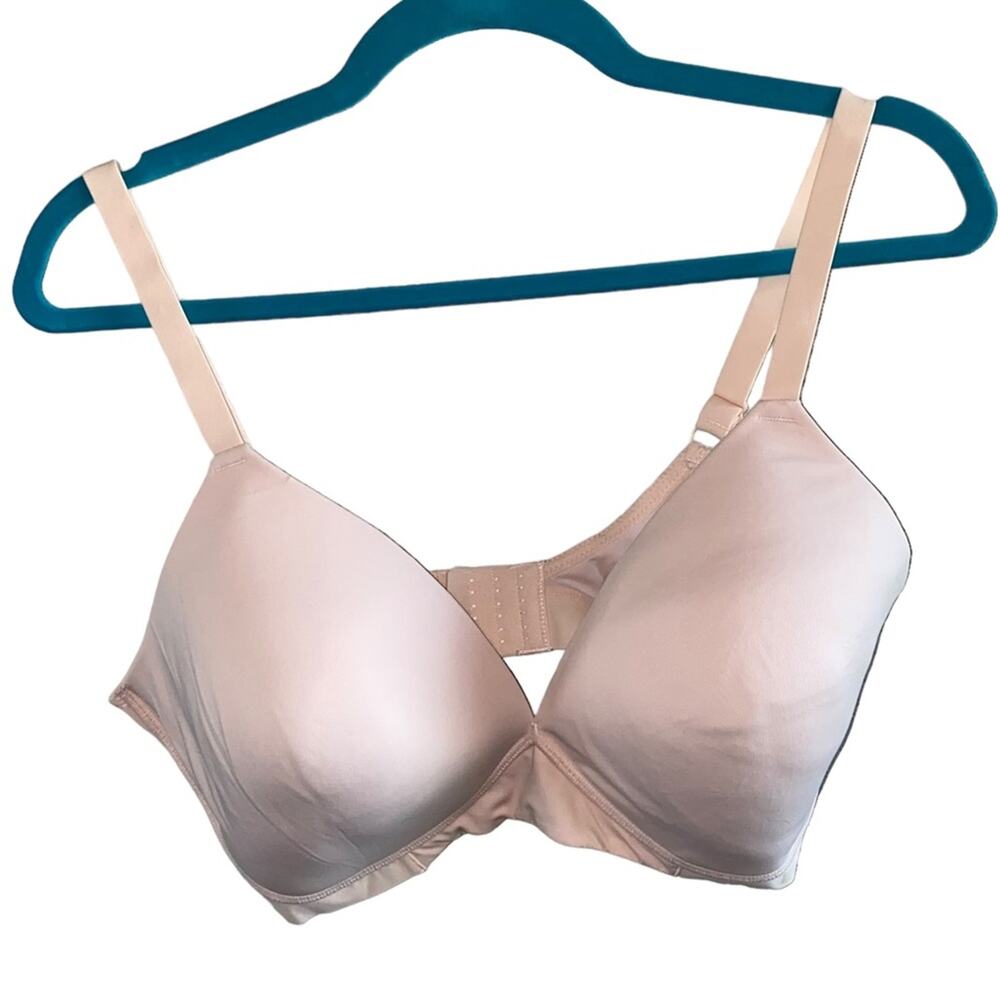 DKNY Nude T-Shirt Bra XL Beige‎ Smooth Full Coverage Bra